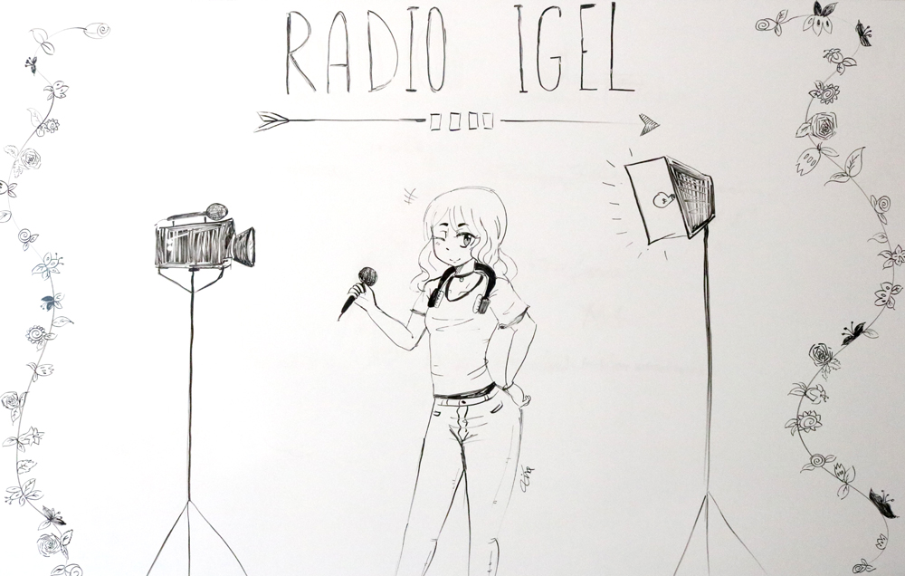 WIKU-Schülerin interviewt bei Radio Igel